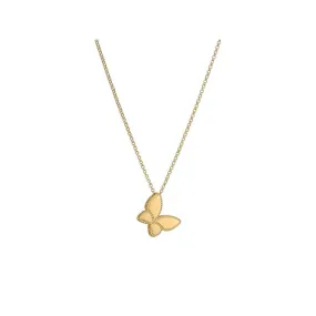 18K YELLOW GOLD TINY TREASURES BUTTERFLY PENDANT