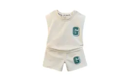 24 Summer New Boys' Vest Set