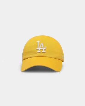 47 Brand Los Angeles Dodgers 'Lemon Sorbet' Clean Up Strapback Yellow Gold