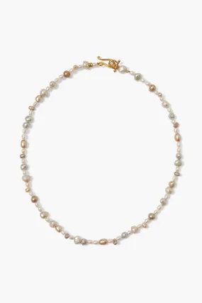 Bali Necklace Champagne Mix