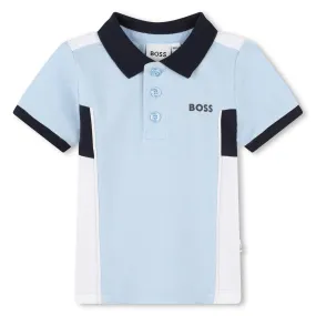 Blue Logo Polo