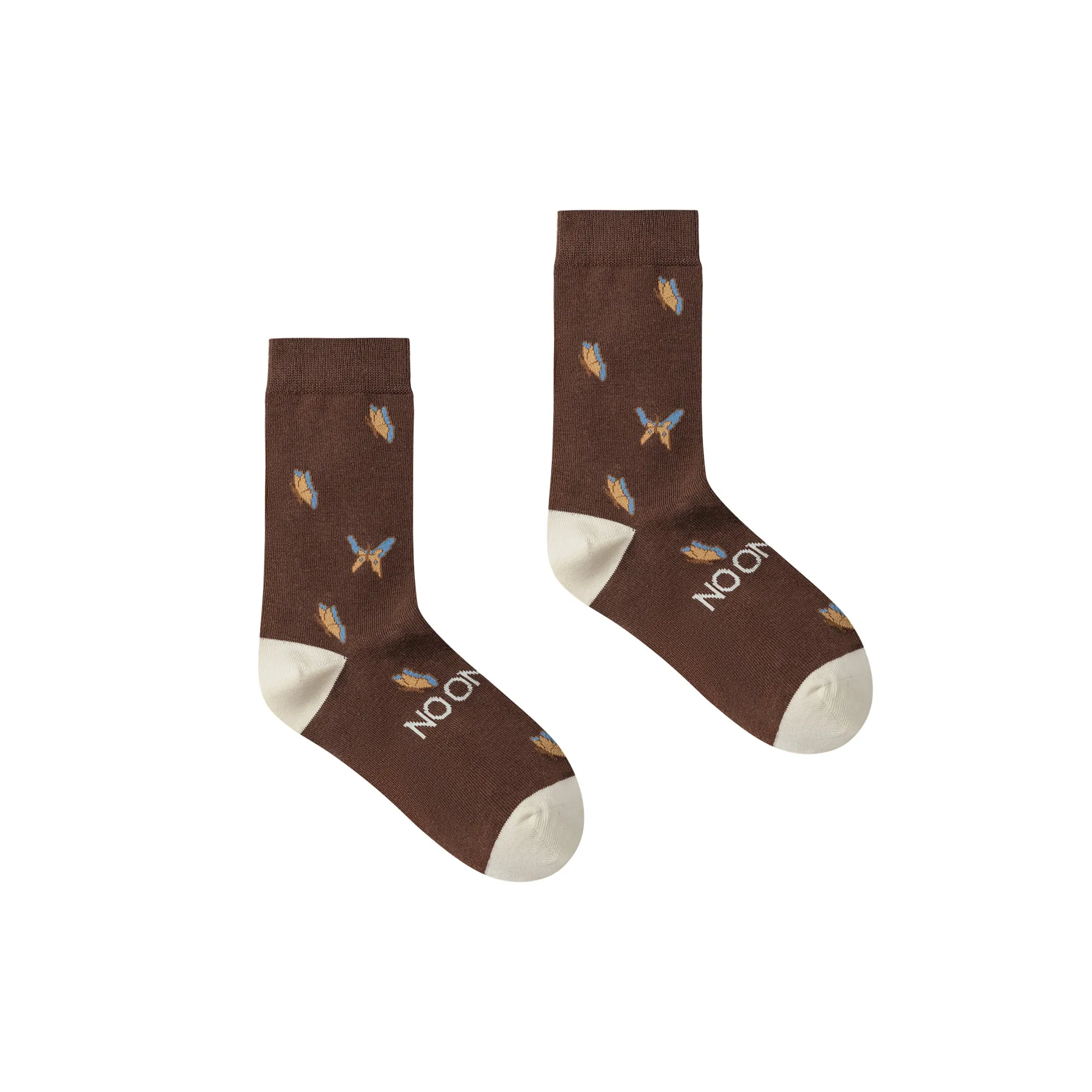 Butterfly Jacquard Socks