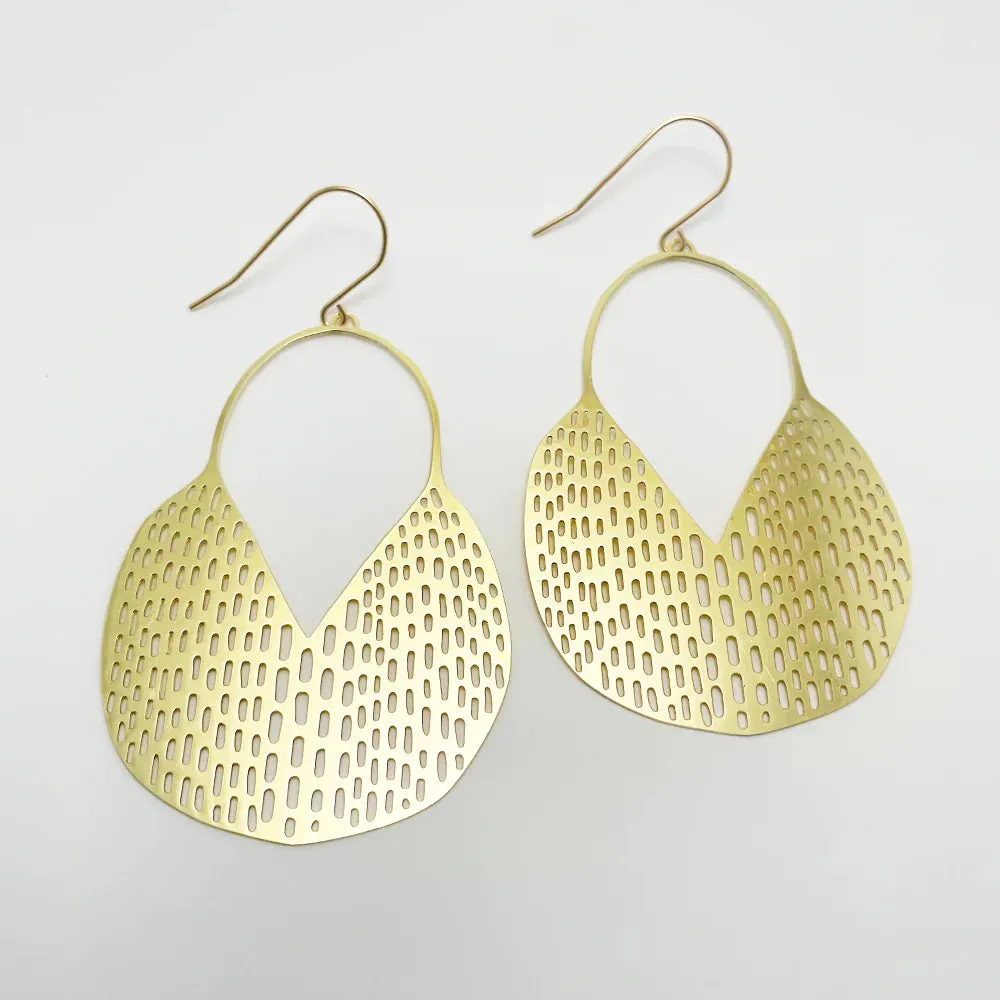 CALLISIA Earrings in Gold