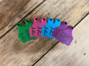 CATTLE TAG KEY RINGS