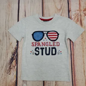 CR SPORTS SPANGLED STUD T-SHIRT