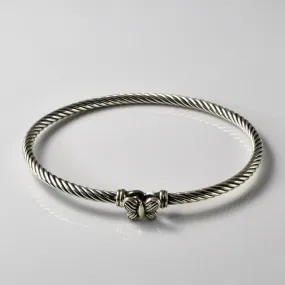 'David Yurman' Butterfly Cable Bracelet | 7" |