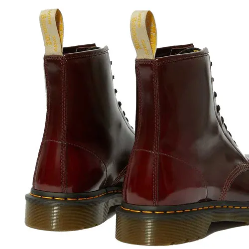 Dr. Martens Vegan 8 Eye Boots - 1460 - Cherry Red