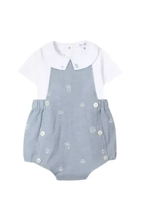 Dungarees - Blue Body And Koala Dungarees