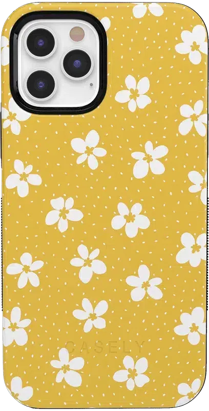 Flower My World | Yellow Floral Case