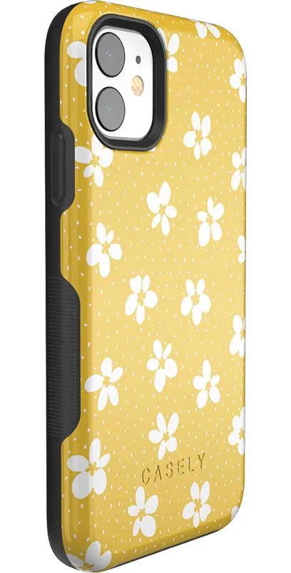 Flower My World | Yellow Floral Case