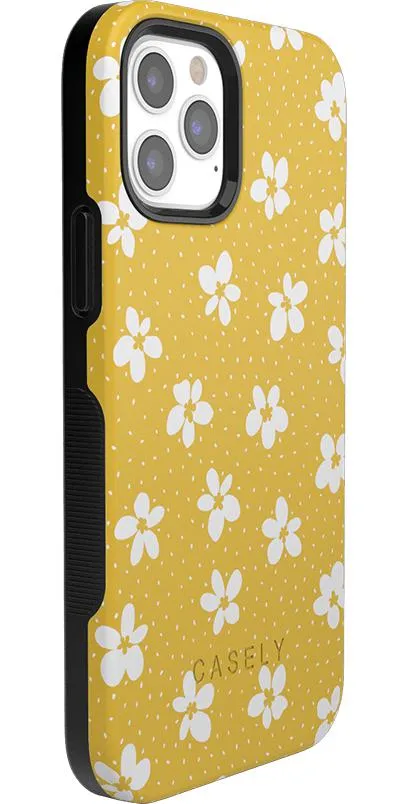 Flower My World | Yellow Floral Case