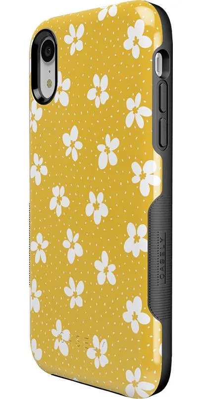 Flower My World | Yellow Floral Case