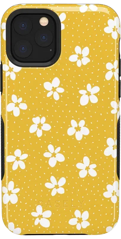 Flower My World | Yellow Floral Case