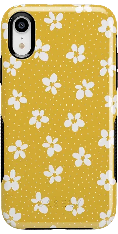 Flower My World | Yellow Floral Case