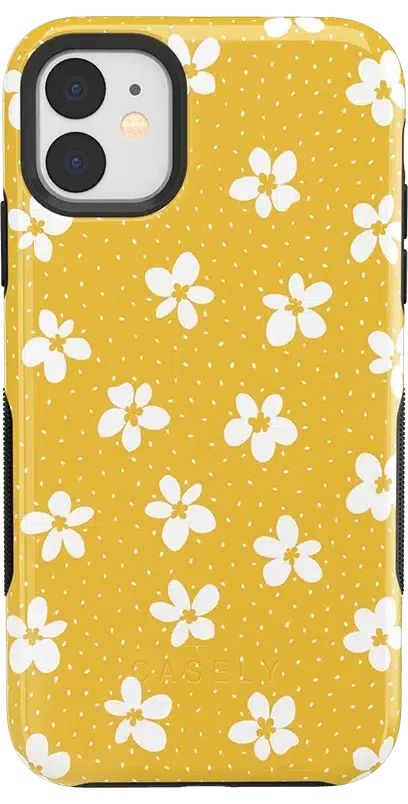 Flower My World | Yellow Floral Case