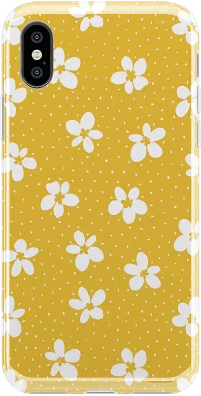 Flower My World | Yellow Floral Case