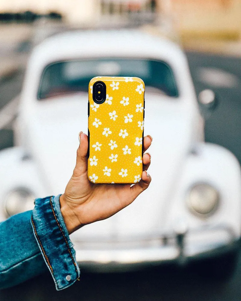 Flower My World | Yellow Floral Case