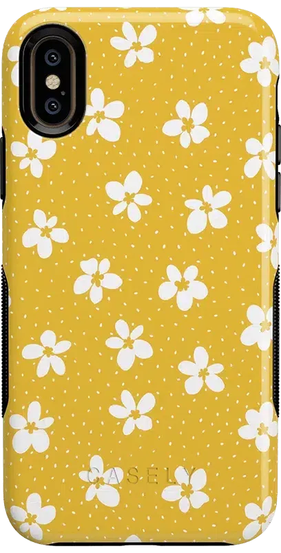 Flower My World | Yellow Floral Case