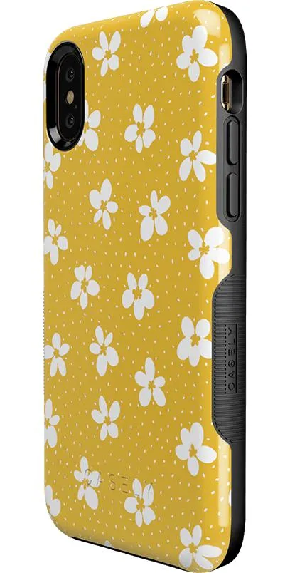 Flower My World | Yellow Floral Case