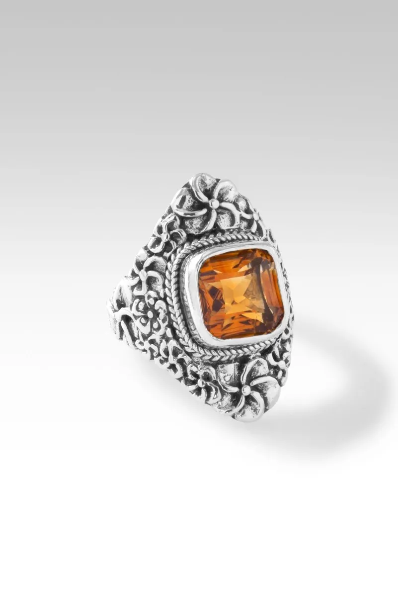 Flowering Wisdom™ Ring in Citrine