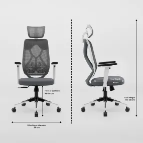 Green Soul Zodiac Superb High Back Mesh Office Chair