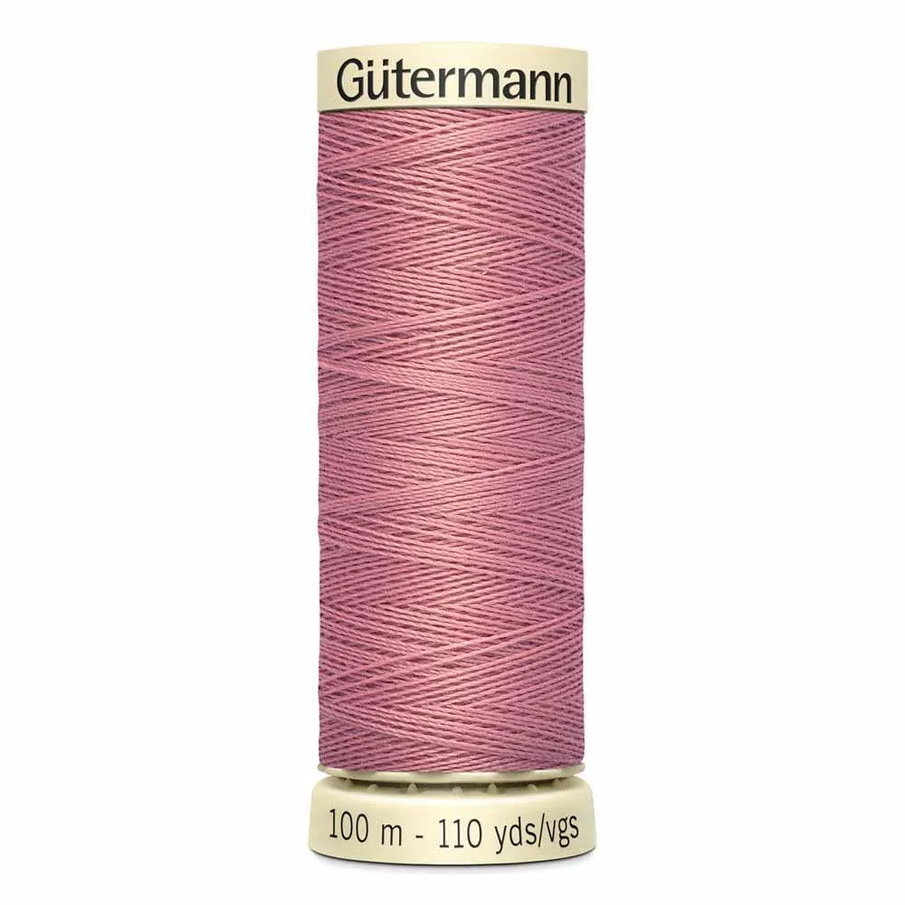 Gutermann Polyester Thread 100m #323 Old Rose