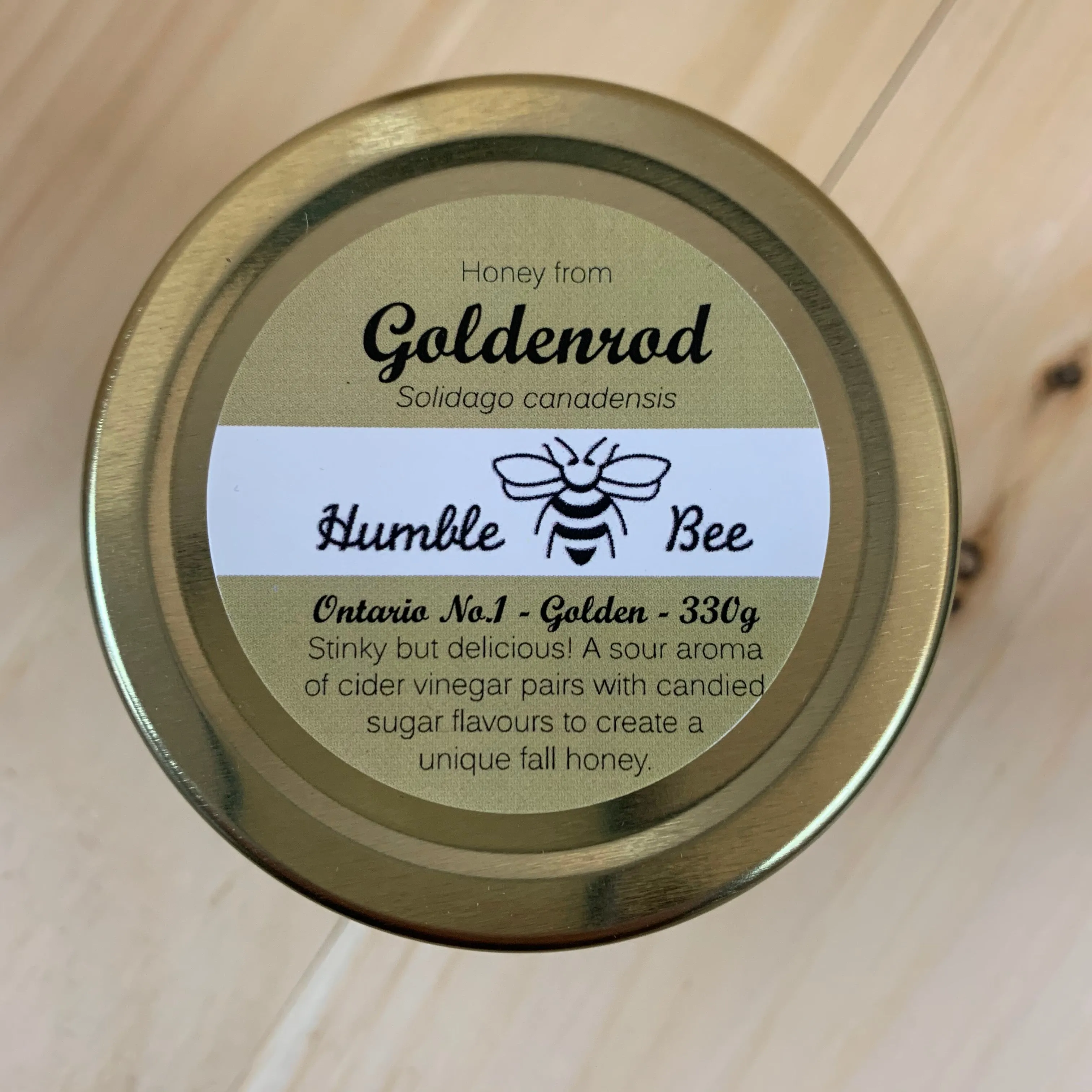 Humble Bee Premium Unifloral Raw Local Honey - 330g