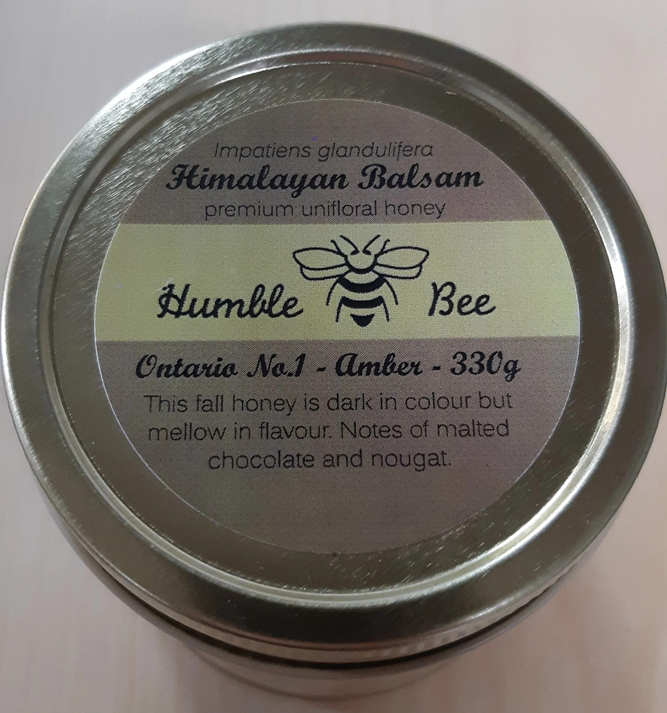 Humble Bee Premium Unifloral Raw Local Honey - 330g