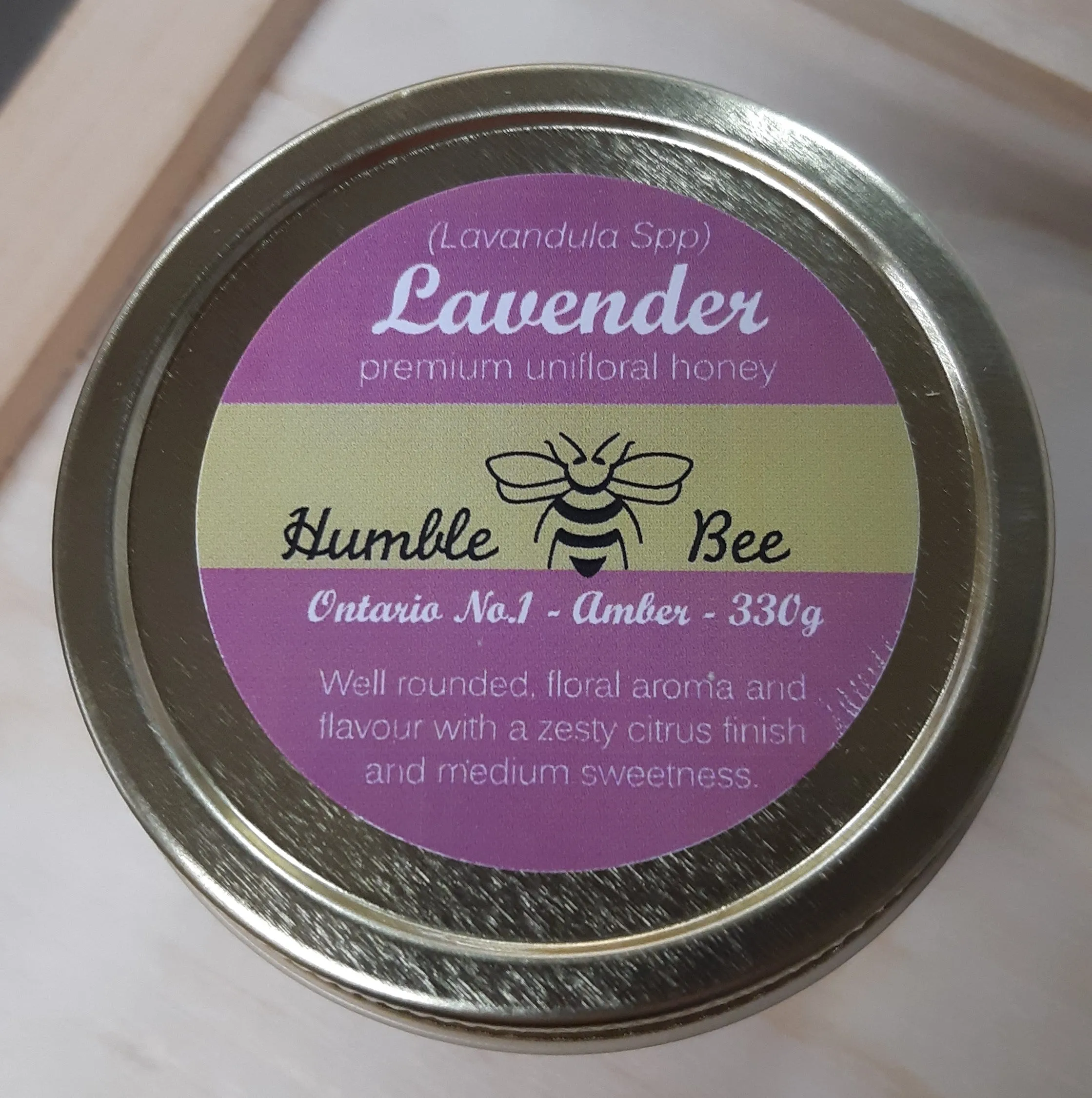 Humble Bee Premium Unifloral Raw Local Honey - 330g