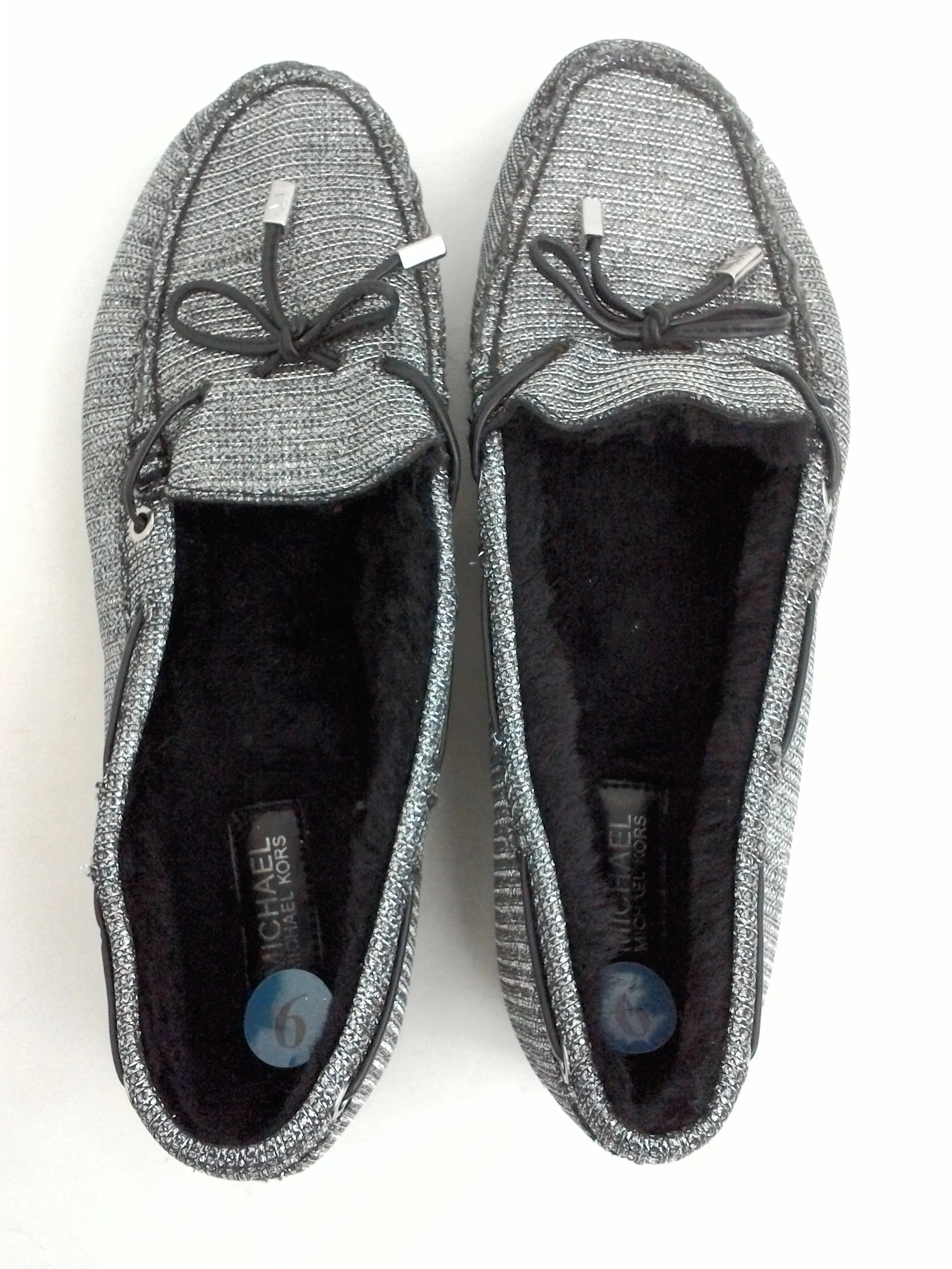 Michael Kors Women's Silver Slippers Size 9