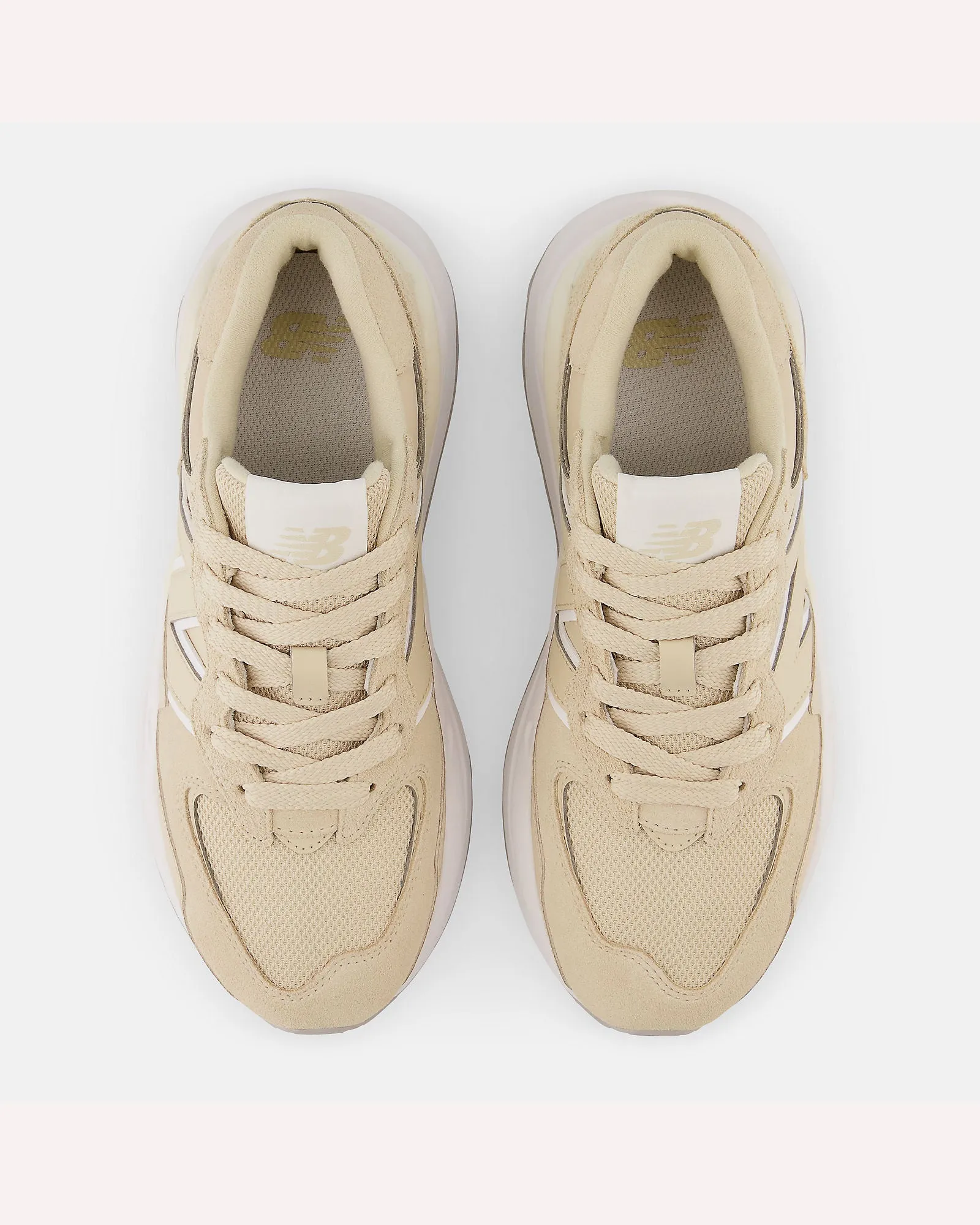 New Balance 5740 Sneaker -  Sandstone with White