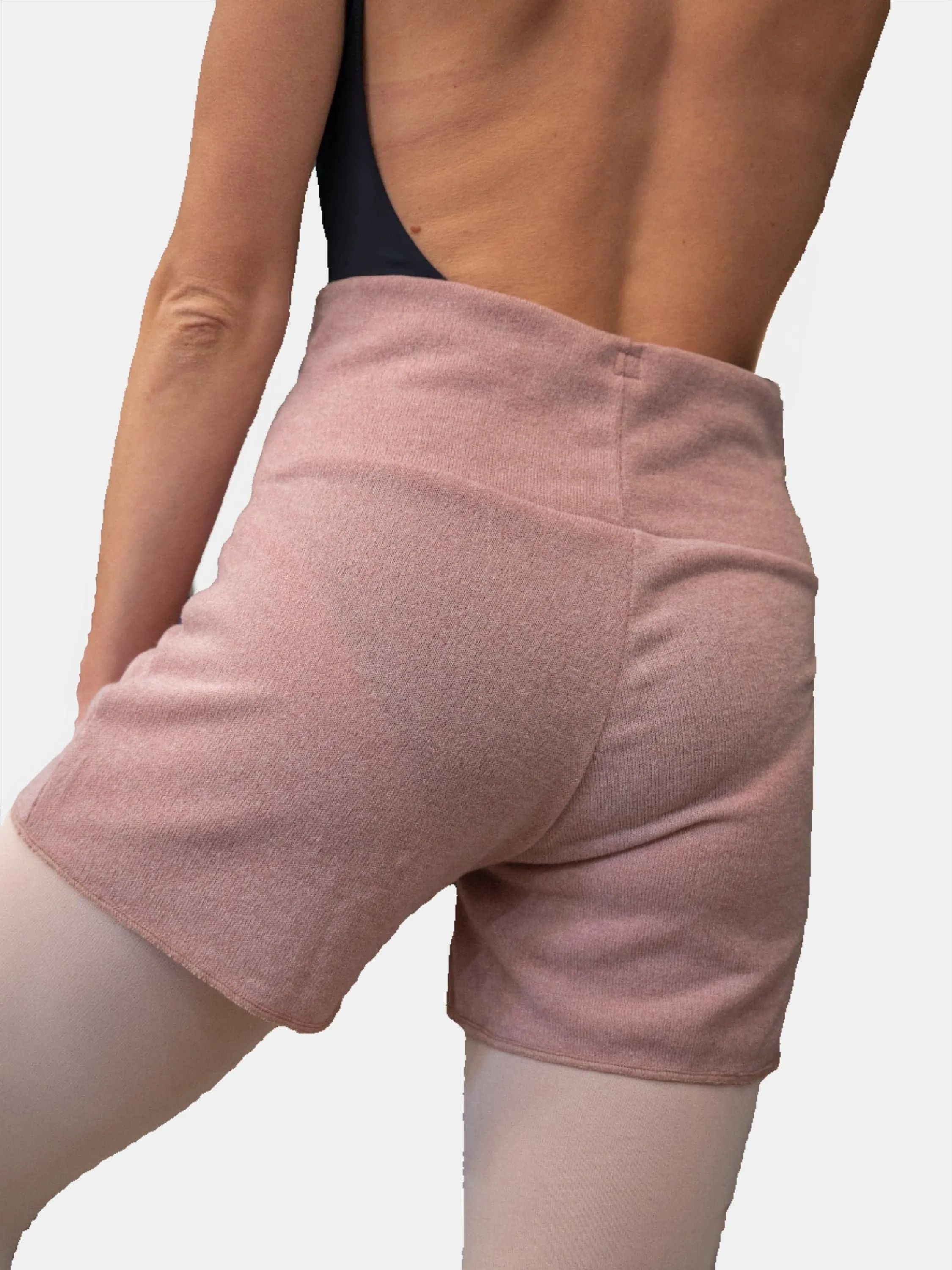 Old Rose Warm-up Dance Shorts MP918