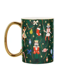 RIFLE PAPER CO. | Evergreen Nutcracker Porcelain Mug