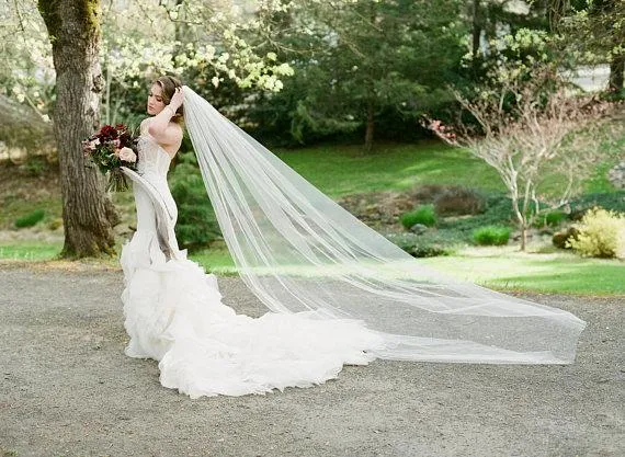 Royal Cathedral Bridal Veil 120 Inch VICTORIA