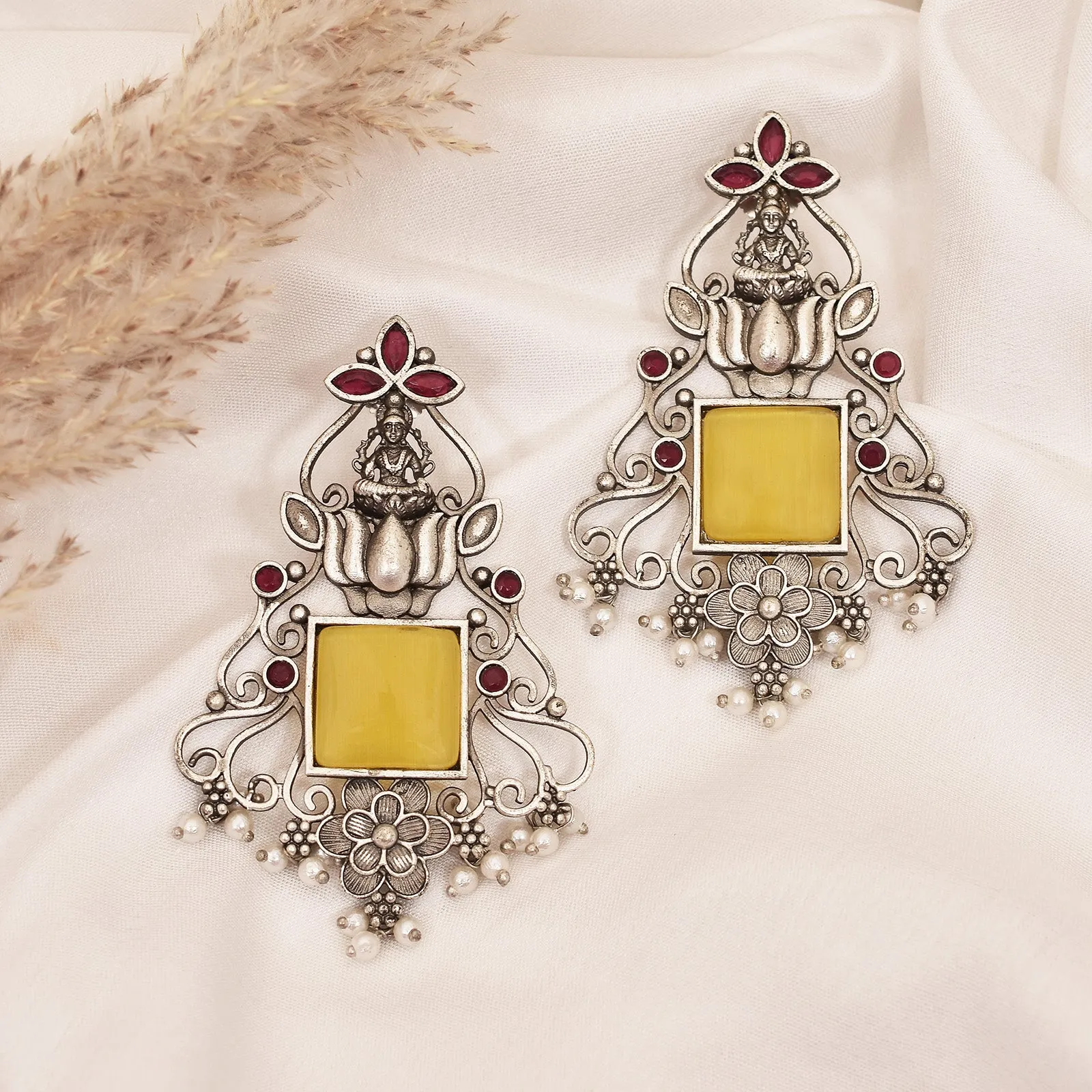 Shivanya Goddess Dangler Earrings