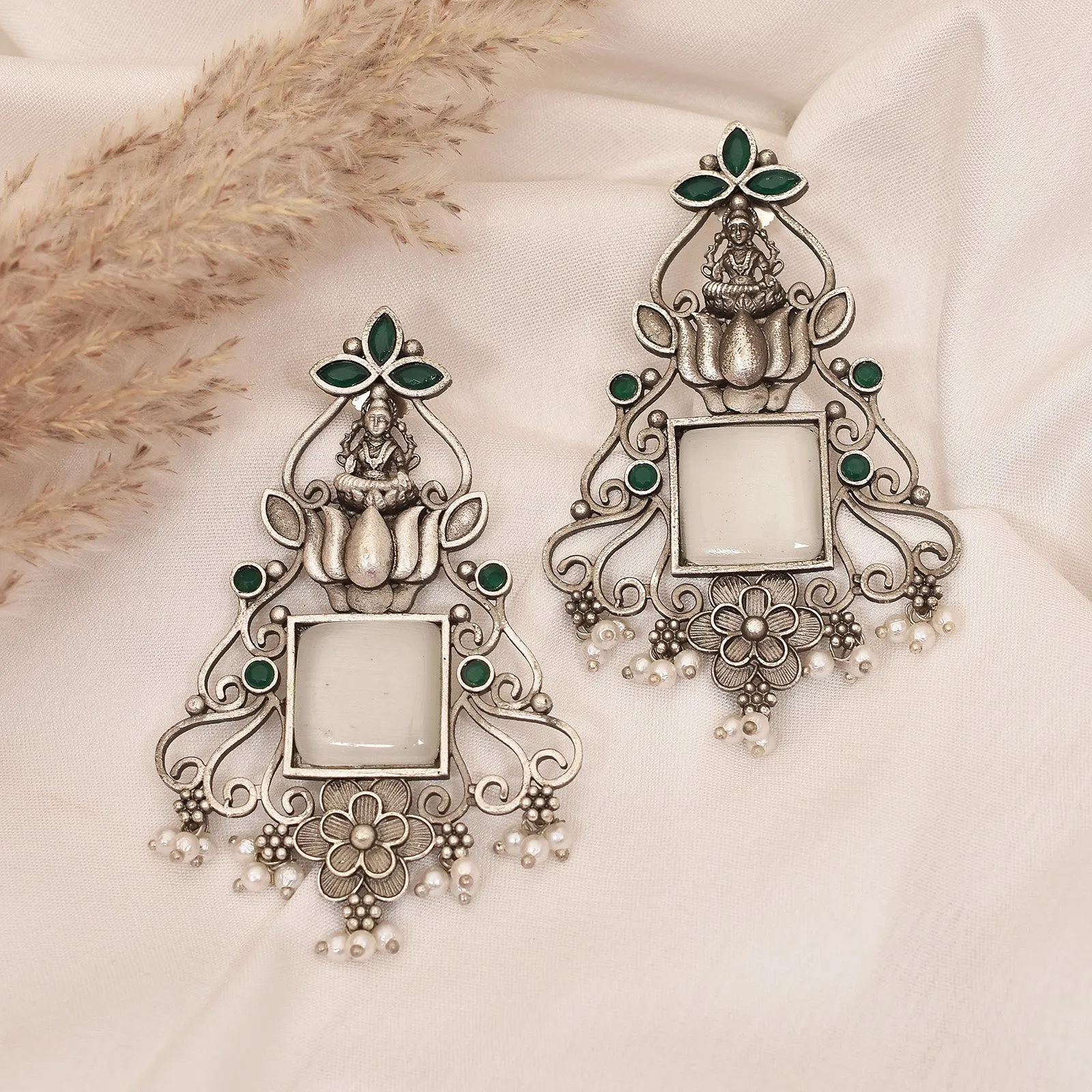 Shivanya Goddess Dangler Earrings