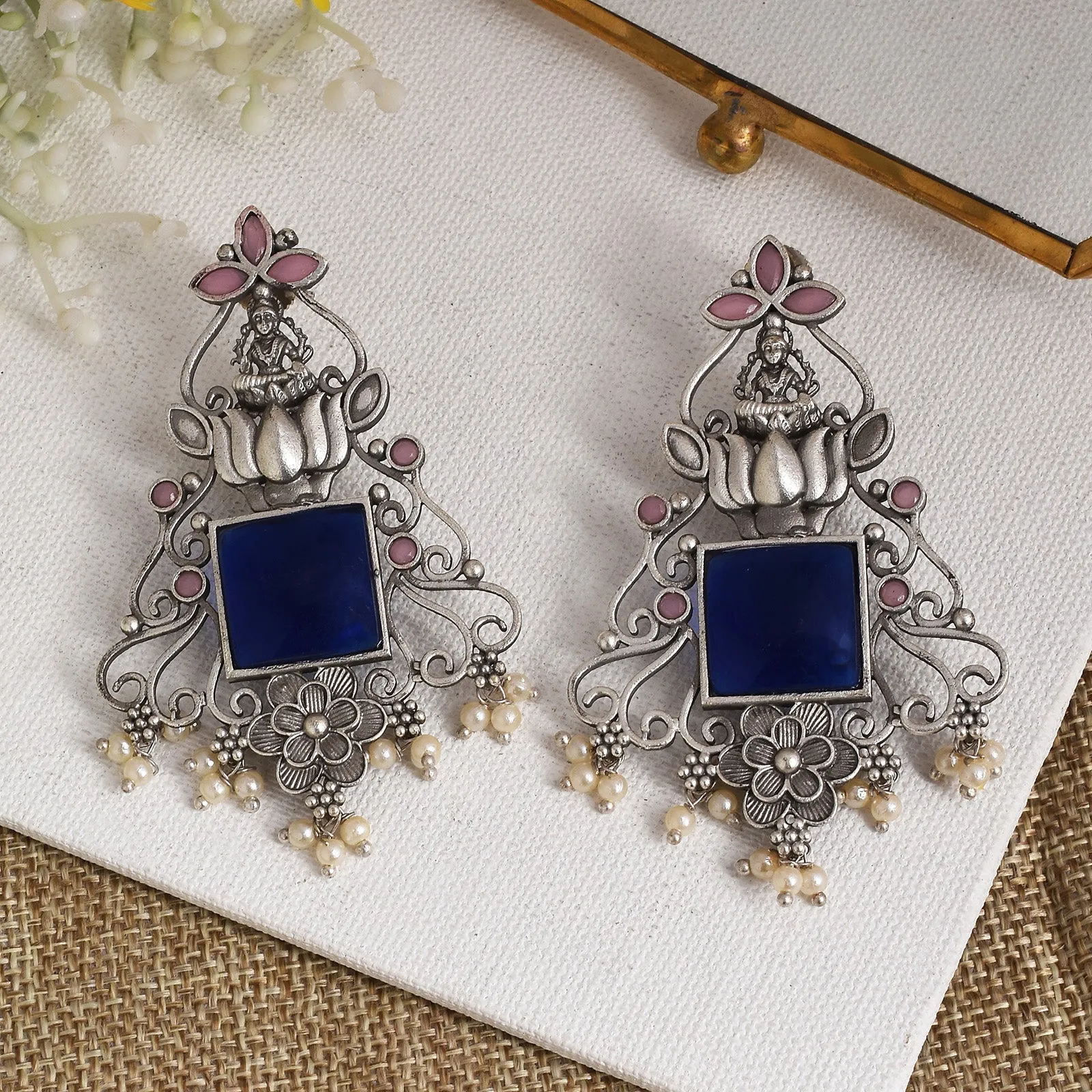 Shivanya Goddess Dangler Earrings