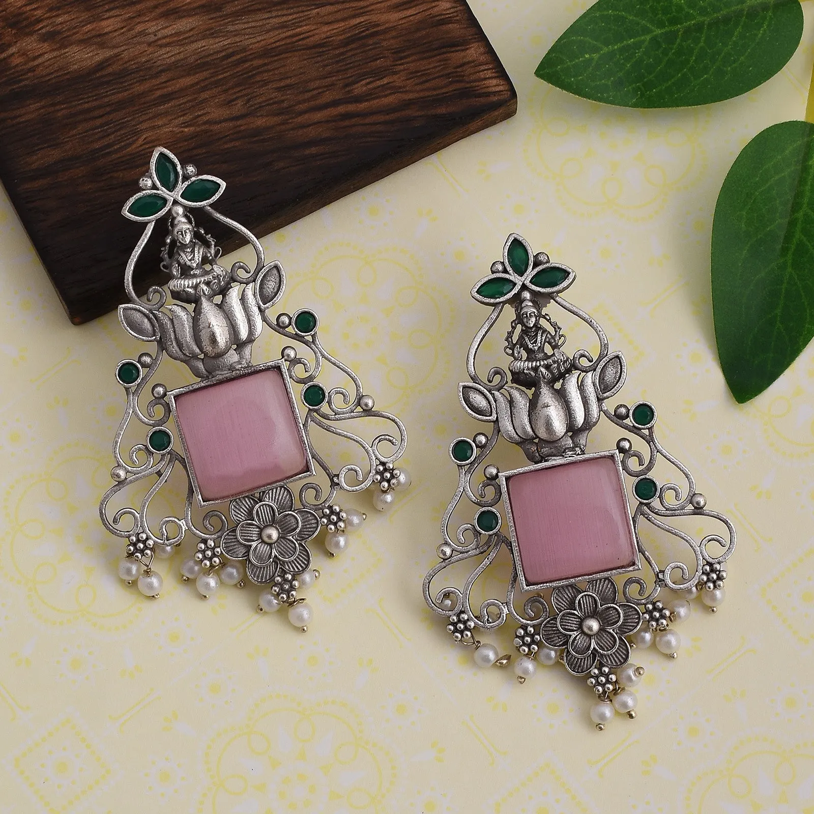 Shivanya Goddess Dangler Earrings