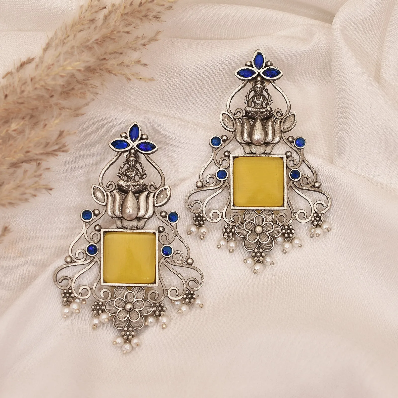 Shivanya Goddess Dangler Earrings