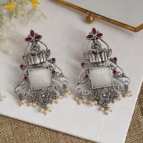 Shivanya Goddess Dangler Earrings