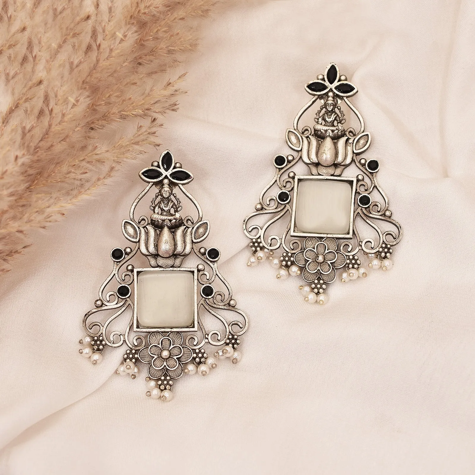 Shivanya Goddess Dangler Earrings