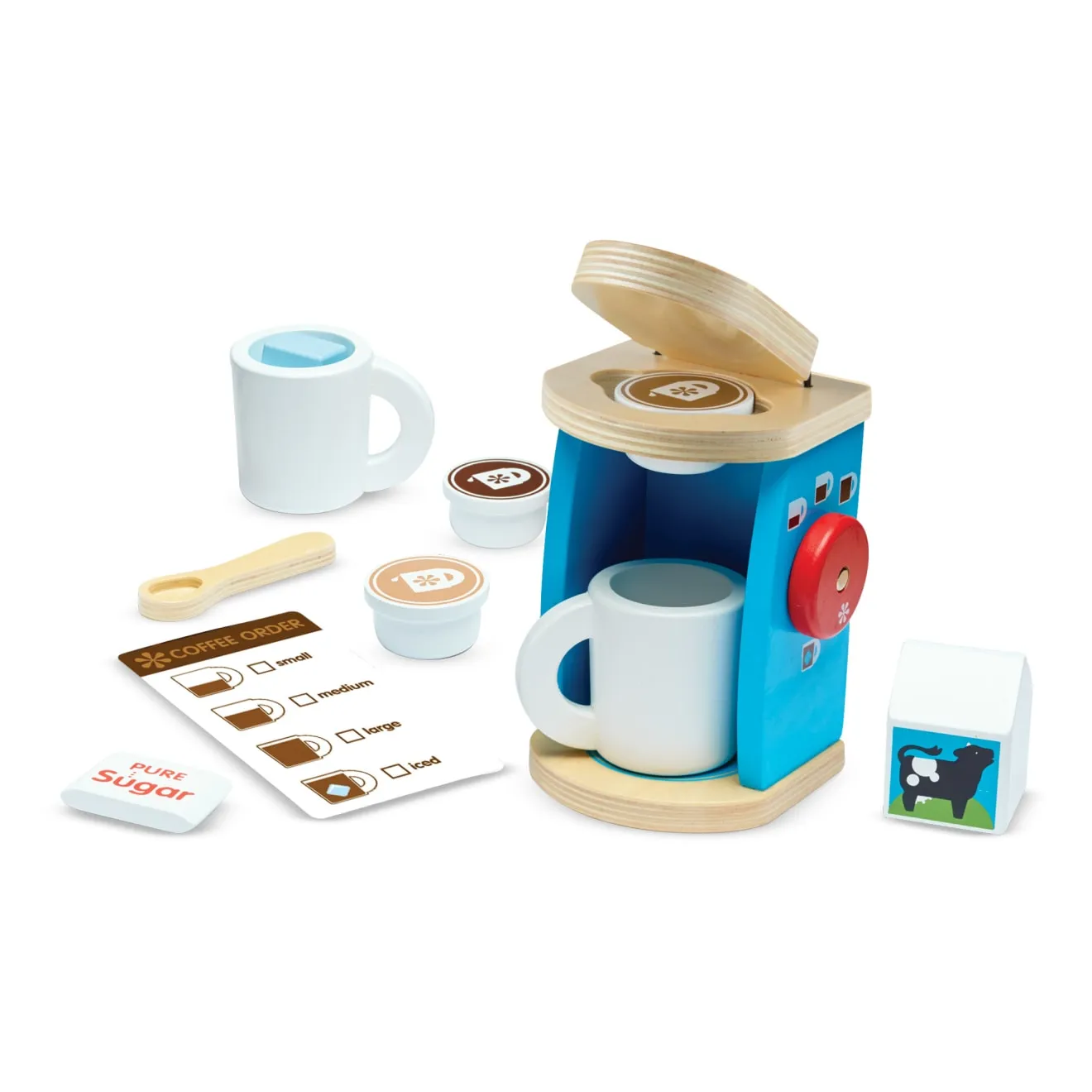 Wooden Brew & Serve Coffee Set